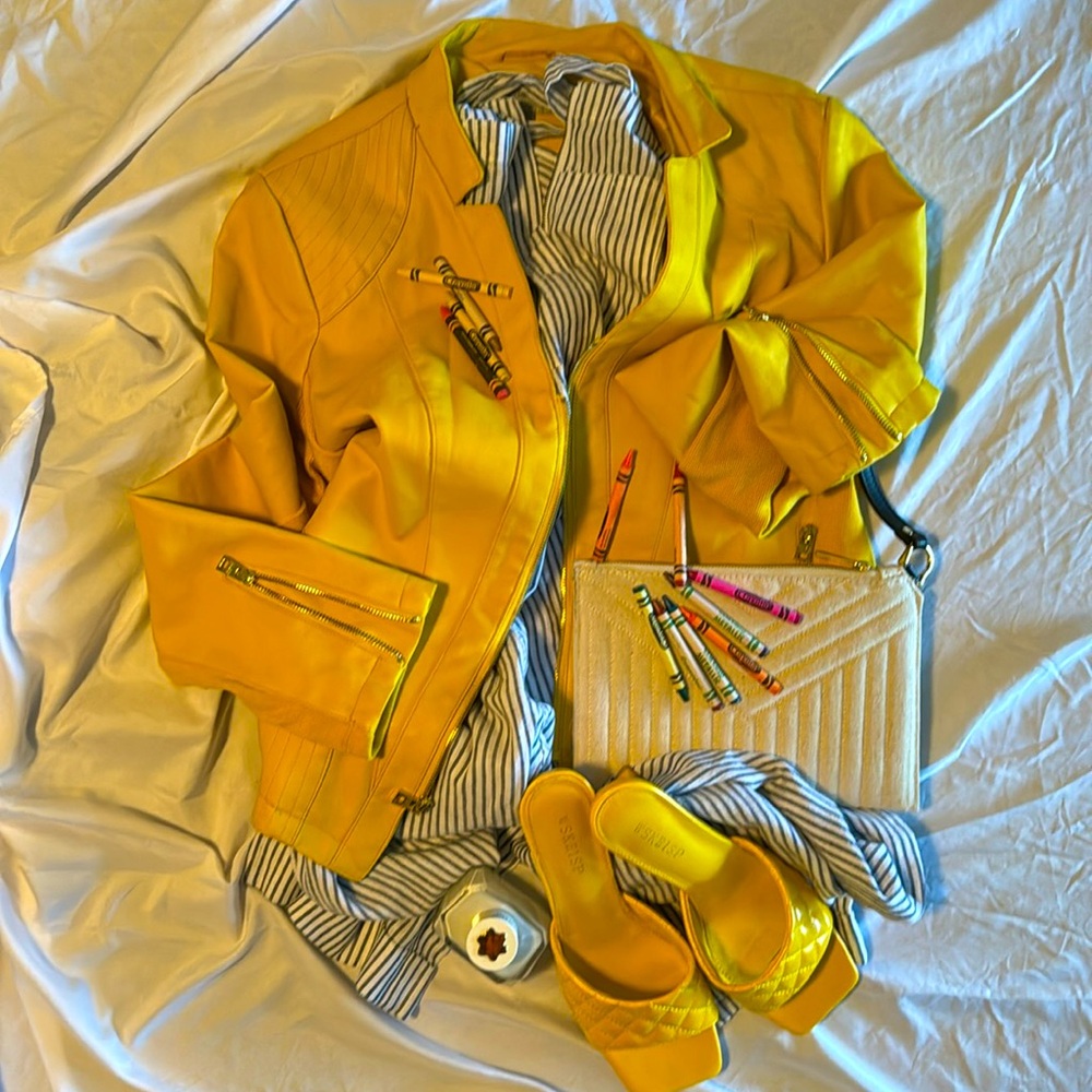 Kohl’s Sonoma Now & Then Stripped Bottom Linen Overall